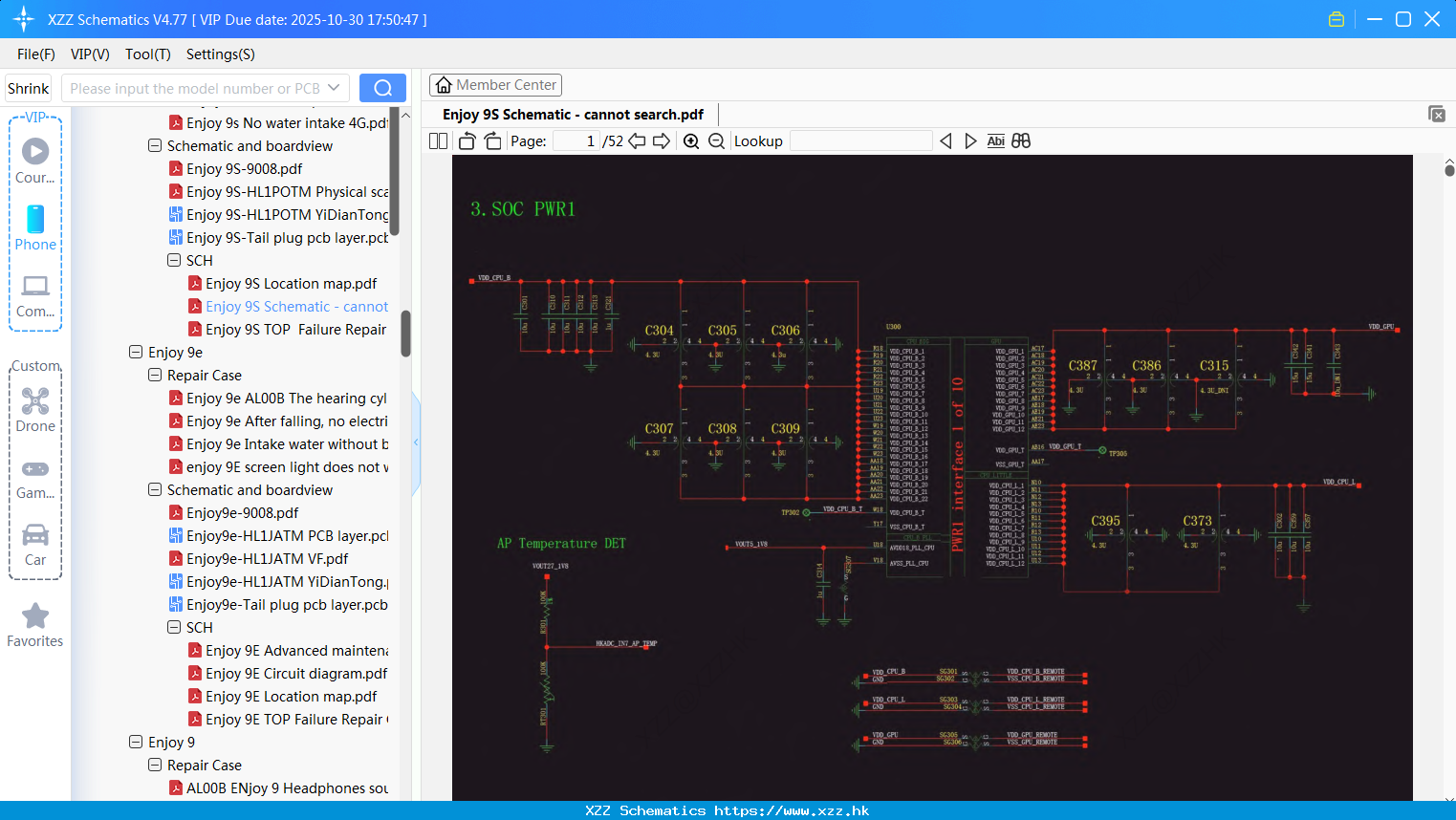 Huawei Enjoy 9S Schematic - Cannot Search